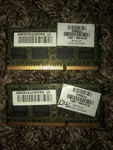 Hp 4GB (2X2GB) DDR3 Laptop Ram PC3-10600S 1333MHZ So-dimm Kit 579155-001. Fixed Price $35.00.