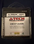 4GB Kit X 2GB Sodimm DDR3 Non-ecc PC3-12800 DDR-3 Ram Memory. Fixed Price $21.76.