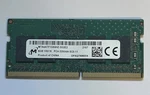 Micron 8GB 1RX16 PC4-3200AA-SC0-11 Laptop Ram. Fixed Price $24.00.