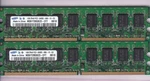 2GB 2X1GB Samsung PC2-6400E DDR2 Ecc M391T2953EZ3-CF7 Server Workstation Ram Kit. Fixed Price $11.98.
