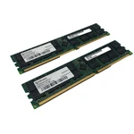 4GB Kit 2X2GB Infineon Ddr Ecc Registered PC3200R Server Ram HYS72D256220GBR. Fixed Price $25.99.