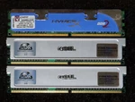 Geil 1GB DDR2 PC2-5300 667MHZ + Kingston Hyperx PC2-6400 800MHZ Memory Dimm. Fixed Price $14.95.