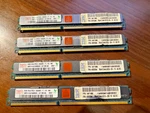 Hynix 32GB Kit (4 8GB) PC3-8500R DDR3 1066 Ecc Server Memory HMT41GV7AMR8C-G7. Fixed Price $39.99.