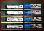 Crucial 16GB Kit 4X 4GB 1RX8 PC4-2666 MTA9ASF51272PZ-2G6E1QG. Fixed Price $100.00.