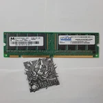 Micron 256MB Sdram Desktop Memory PC100 CL2 168-PIN Dimm MT16LSDT3264AG-10EB1. Fixed Price $17.39.