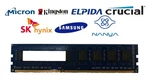 Major Brand 8GB PC3L-12800 (DDR3-1600) 2RX8 DDR3L Sdram Desktop Memory. Fixed Price $12.99.