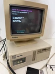 Vintage Goldstar 386SX 16MHZ Pc + Crt Monitor, Keyboard & Mouse Boots Ms-dos. Fixed Price $499.00.