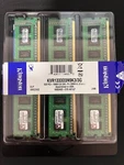 Kingston Valueram 3GB (3 X 1GB) DDR3 1333 Triple Channel Kit Desktop Memory. Fixed Price $15.00.