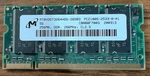 Micron 256MB Ddr CL2.5 PC2100S-2533-0-A1 Laptop Memory. Fixed Price $5.00.
