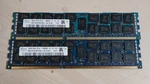 (2) Hynix 16GB 2RX4 PC3L-10600R DDR3-1333MHZ Rdimm HMT42GR7MFR4A-H9. Fixed Price $40.00.