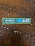 Crucial 8GB DDR3 Desktop Memory Module 1600MHZ PC3-12800U. Fixed Price $15.00.