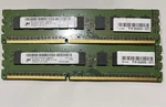 Micron 8GB 2X4GB 2RX8 PC3-12800E-11-13-E3 Ecc Unbuffered Memory MT18JSF51272AZ. Fixed Price $15.98.