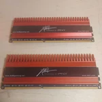 Pny XLR8 Dimm Desktop Memory Ram Red Heatsink 8GBHX2X04H1BB31-16-H P072545. Fixed Price $30.00.