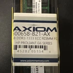 Axiom 4GB DDR3-1333 PC3L-10600 Ecc Registered Rdimm 240-PIN 500658-B21-AX. Fixed Price $75.00.