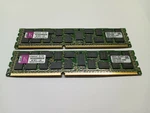 Kingston Ram KVR1333D3D4R9SK2/8G PC3 10600 X 4GB Sticks Memory Kit. Fixed Price $43.99.