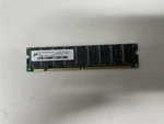 Sun 370-5677 1X256MB 133MHZ PC-133U Memory Dimm (micron MT9LSDT327AG-133C2). Fixed Price $15.00.