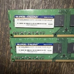 Super Talent DDR3-1333 8GB (2X4GB) Dimm Desktop Memory W1333UB8GV. Fixed Price $10.00.