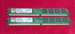 Kingston 2GB (2 X 1GB) DDR2-800 PC2-6400 Desktop Ram Memory Kit KVR800D2N6K2/2G. Fixed Price $11.99.