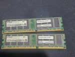 (2) SG12864DDR2N1SD Smart Modular 1GB Non Ecc PC2-3200 400MHZ Memory. Fixed Price $12.99.