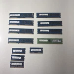 12 Ram Sticks 38 Gb Total Hynix & Hp DDR3. Fixed Price $76.99.