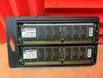 Kingston 1GB PC2100 Ecc Sdram Dimm Kit Compaq Proliant DL380 G3 ML370. Fixed Price $19.99.