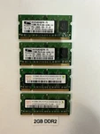 2GB (4X512MB) DDR2 667MHZ PC2-5300S Sodimm Laptop Ram Hynix Promos Lot. Fixed Price $19.99.