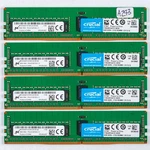 Crucial 32GB 4X8GB DDR4 2133 Ecc Rdimm Server Memory CT8G4RFS4213.18FB1. Fixed Price $125.00.