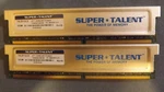 Super Talent T8UB1GC5 Stt DDR2-800 PC6400 64MX8 CL5. Fixed Price $8.99.