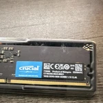 Crucial 16GB DDR5-5600 288-PIN Udimm Unbuffered Ram CT16G56C46U5.M8C1. Fixed Price $200.00.