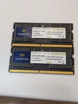 Timetec 64GB 2X32GB DDR5 4800 CL40 So-dimm Laptop Ram Memory Kit. Fixed Price $499.00.