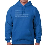 Funny Sarcastic Computer Error Screen Humor Hoodie Hooded Sweatshirt Women. Fixed Price $32.99.