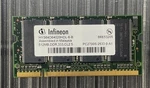 Infineon HYS64D64020HDL-6-B DDR-333 (PC-2700) PC-2700S Random Access Memory Ram. Fixed Price $7.00.