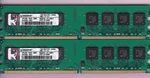 2GB 2X1GB Kingston PC2-6400 HP5188-6049-QAB2 DDR2-800 Qimonda Ram Memory Kit. Fixed Price $7.20.