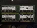 1GB Crucial CT12864Z335.16TDY PC2700 Ddr 333. Fixed Price $24.95.