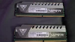 Patriot Viper 8GB (2X4GB) DDR4-2133 Dimm 288-PIN Desktop Ram PVE48G213C4KGY. Fixed Price $22.00.