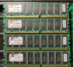 Lot Of 4PCS Kingston KTD-WS450E/1G PC2100 Ddr 266 512MB Ecc For Desktop System. Fixed Price $23.99.