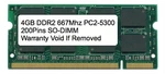4GB DDR2 667 Mhz PC2-5300 Sodimm Memory For Ibm Lenovo Hp Dell Laptop Apple. Fixed Price $59.99.