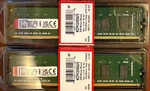 Kingston 2X 8GB (16GB Total) DDR4 3200MT/S Non-ecc Unbuffered Dimm KCP432NS6/8. Fixed Price $90.00.