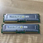 Samsung MR16R162GEG0-CM8 Rambus 1GB 2X512MB PC800-40 Ecc Rimm Memory. Fixed Price $38.24.
