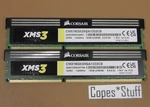 Corsair XMS3 CMX16GX3M2A1333C9 DDR3 PC3-10600U 1333MHZ Lot (2) 8GB = 16GB Ram. Fixed Price $37.99.