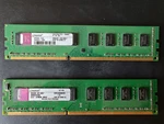 2X Kingston 2GB PC3-10600U DDR3 Dimm KP223C-ELD. Fixed Price $21.52.