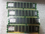 2GB (4X512MB) Kingston KTA-G5400E/1G Apple DDR400 Ecc Memory. Fixed Price $23.32.