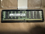 Samsung 64GB DDR4-2666V Lrdimm Ecc Server Memory M386A8K40BM2-CTD. Fixed Price $199.95.