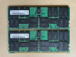 2X Infineon HYS72T512020HR-5-A PC2-3200R DDR2 400 4GB 2RX4 Ecc Reg Server Memory. Fixed Price $48.99.