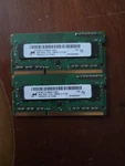 Micron 8GB Kit 2X 4GB MT8KTF51264HZ PC3L-12800S DDR3L Sodimm Laptop Ram Upgrade. Fixed Price $7.99.