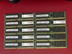 Samsung 16GB DDR3 1333MHZ PC3-10600 Ecc Rdimm Server Memory Ram M393B2G70BH0-YH9. Fixed Price $30.00.