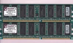 512MB 2X256MB PC3200 Kingston KVR400AK2/512R DDR-400 Infineon Memory Kit DDR1. Fixed Price $7.20.