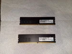 Apacer 16GB (2X8GB) DDR4 Sdram Dimm PC4-2666 288-PIN Desktop AU08GGB26CQYBGH. Fixed Price $49.99.