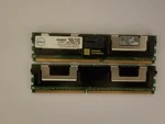 2GB (1GBX2) SNP9F030CK2/2G Dell PC2-5300 667 Mhz DDR2 Memory Kit Fb-dimm. Fixed Price $6.74.