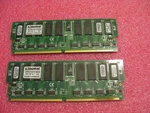 Kingston 256MB Kit (2 * 128) KTS7001/1024 Ultra 60. Fixed Price $15.00.